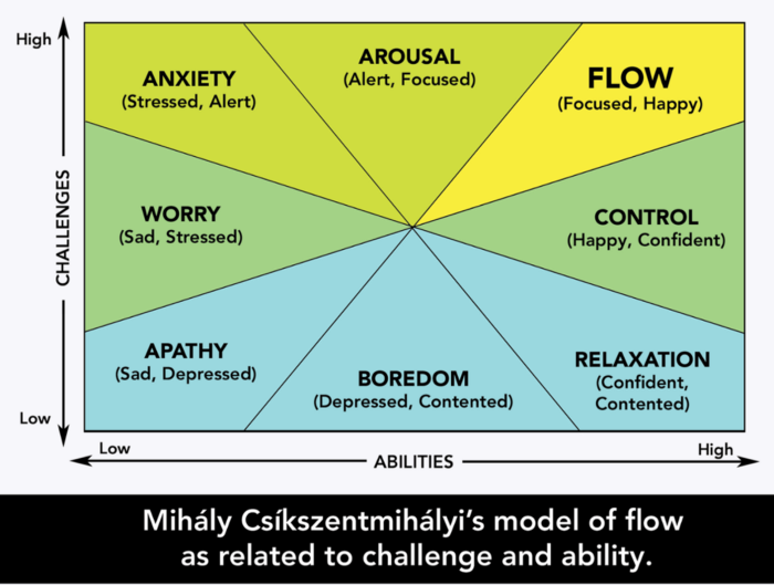 How can you enter a flow state and maximise your peak performance?